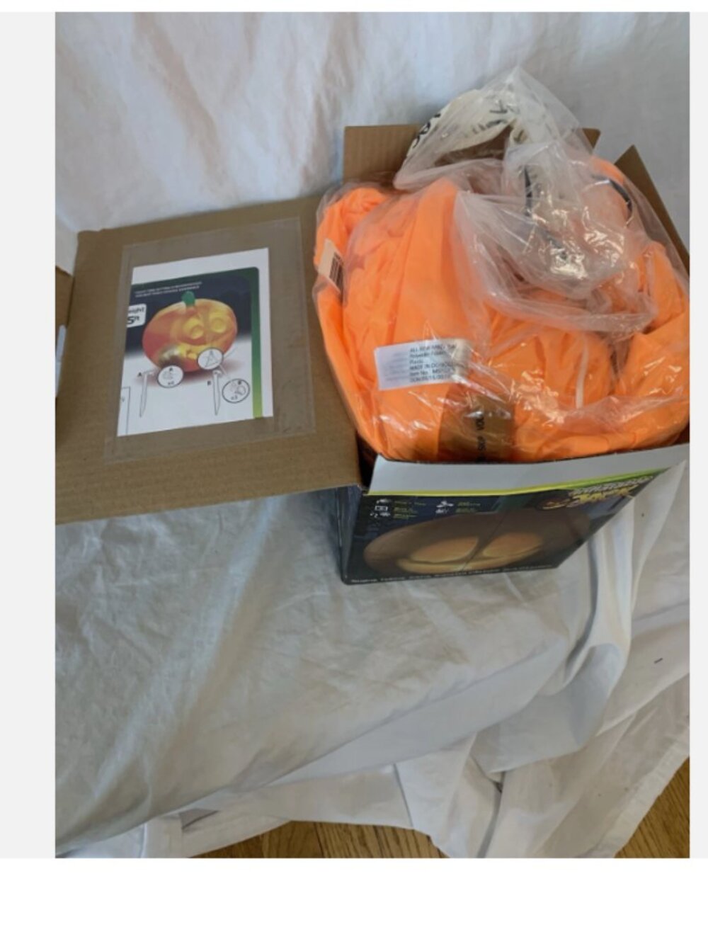 Jabbering Jack Animated, Inflatable 5 Ft Jack ‘o Lantern - Picture 2 of 4